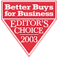 Better Buys for Business - Editor's Choice 2003